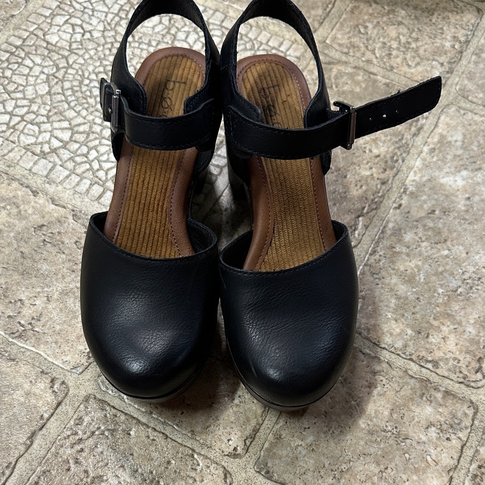 BOC vegan Black Leather Women's Shoes